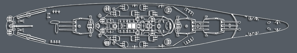 USS Massachusetts 1943