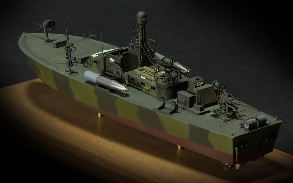 Building Revell PT Boat 2