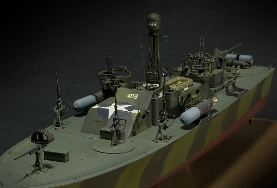 Building Revell PT Boat 3