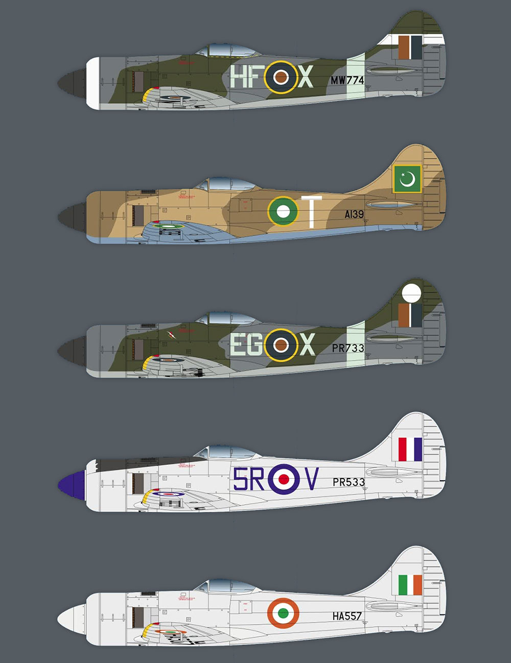 Special Hobby Tempest II Decal Options