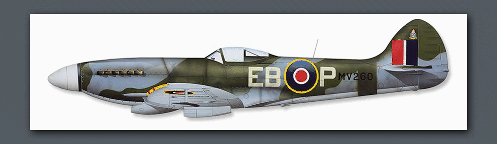 Spitfire Mk XIV Conversion Animation
