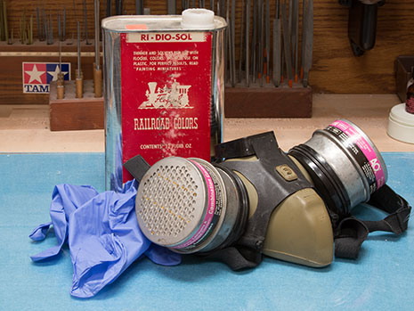 Floquil Respirator Mask and Gloves